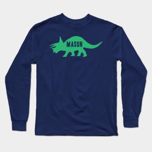 Mason Dinosaur - Triceratops Long Sleeve T-Shirt